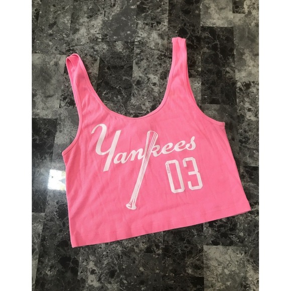 Tank Top Crop Pink Size‎ M - Picture 1 of 6